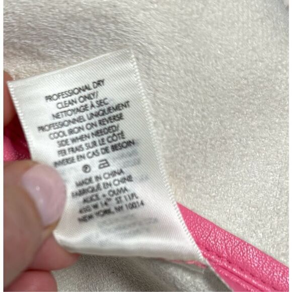 Alice + Olivia Pink Belted Dress - Picture 10 of 10